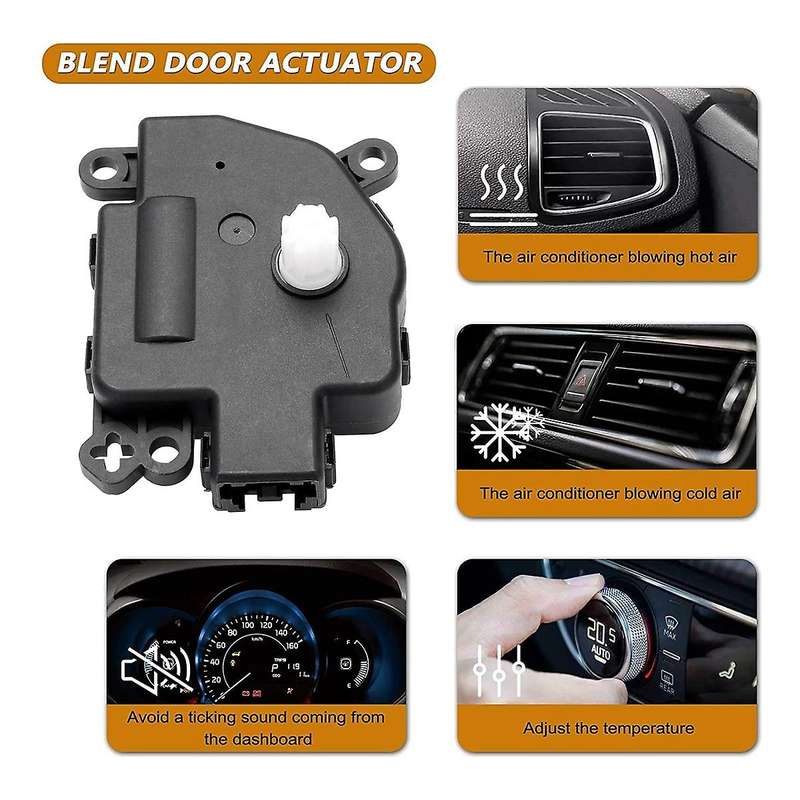 604-241 Hvac Heater Air Blend Door Actuator Main Mode for Ford F-150