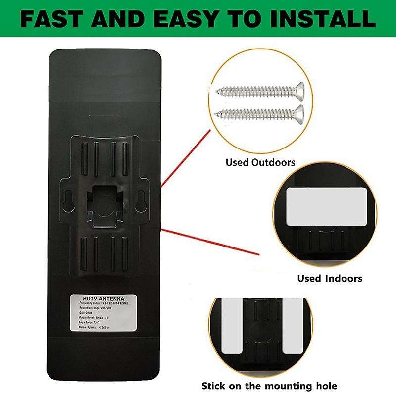 New Technology Amplifiered Indoor Outdoor Tv Antenna,support Tv