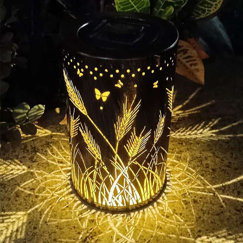 Solar Lanterns Outdoor Garden Lights for Patio Backyard Pathway