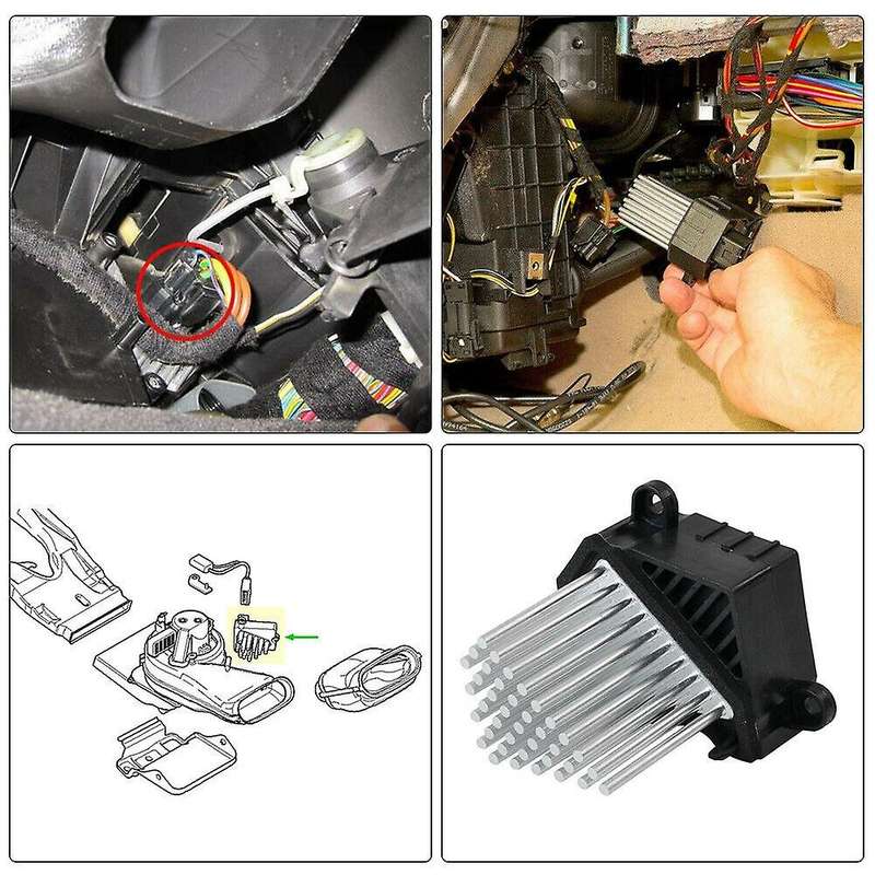 Heater Blower Motor Resistor for -bmw E46 E39 X5 X3 1997-2006