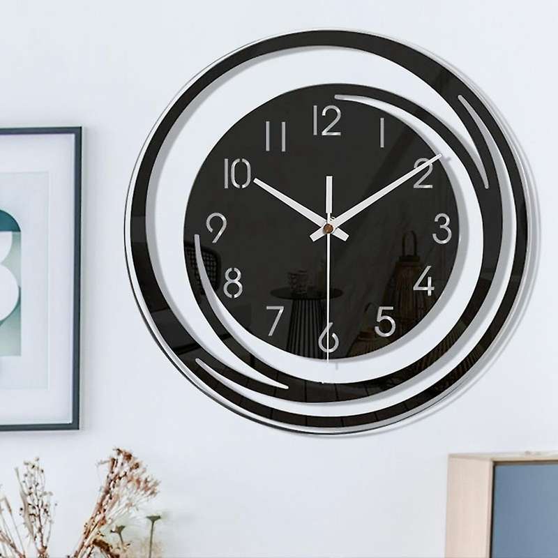 11.8 Inch Quartz Clocks Acrylic Wall Clock Creative Home Decoration