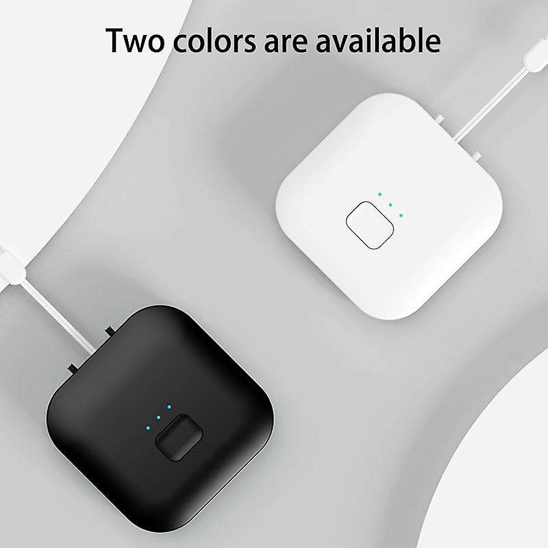 2 Pcs Mini 10 Million Negative Ion Generator Air Purifier Black+white