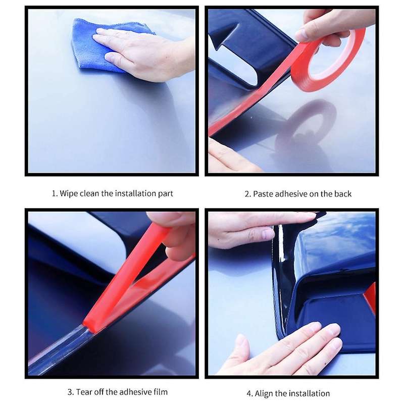 Car General Hood Air Outlet Hood Modification Air Carbon Fiber Look