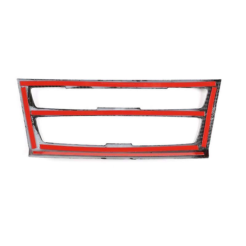 Car Console Cd Panel Frame Decorative Cover Sticker Trim For-bmw