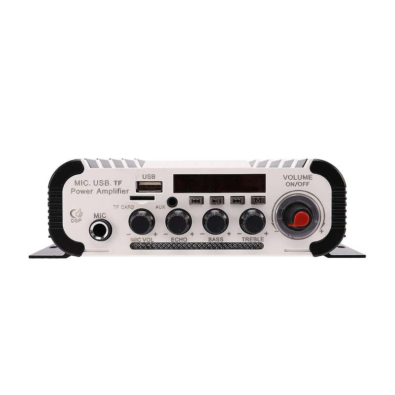 Kentiger Hy - V11 Bluetooth Amplifier 2-channel Bass Audio Amplifier