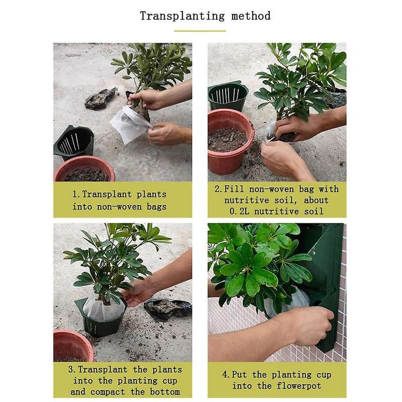 Wall Mounted Three-dimensional Greening Plant Garden Fence Garden