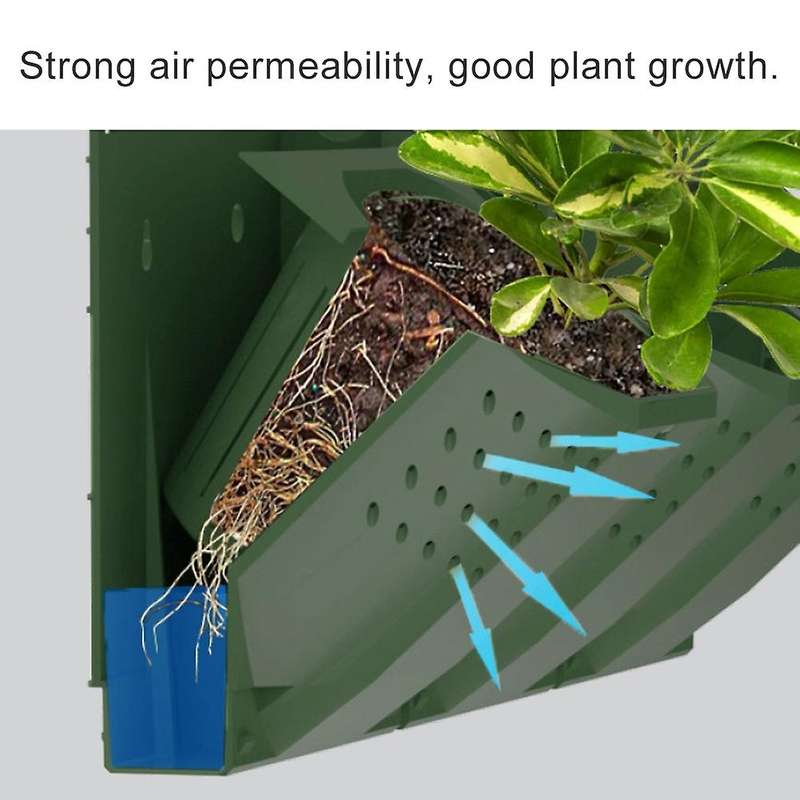 Wall Mounted Three-dimensional Greening Plant Garden Fence Garden