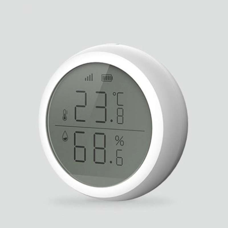 Tuya Zigbee Smart Remote Monitoring Temperature and Humidity Sensor