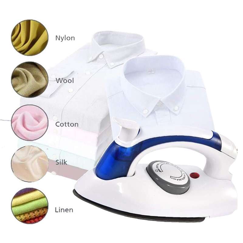 Foldable Steam Iron,700w Mini Iron,travel Iron,rapid Heating, Eu Plug