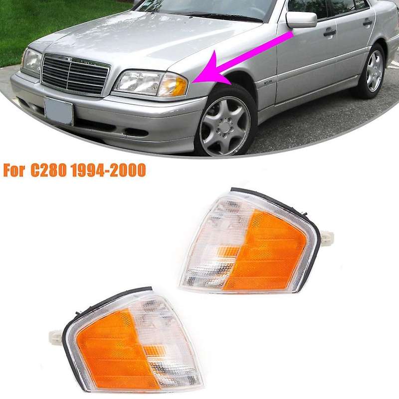 For Mercedes Benz C Class W202 C230 C280 Car Front Corner Light Left