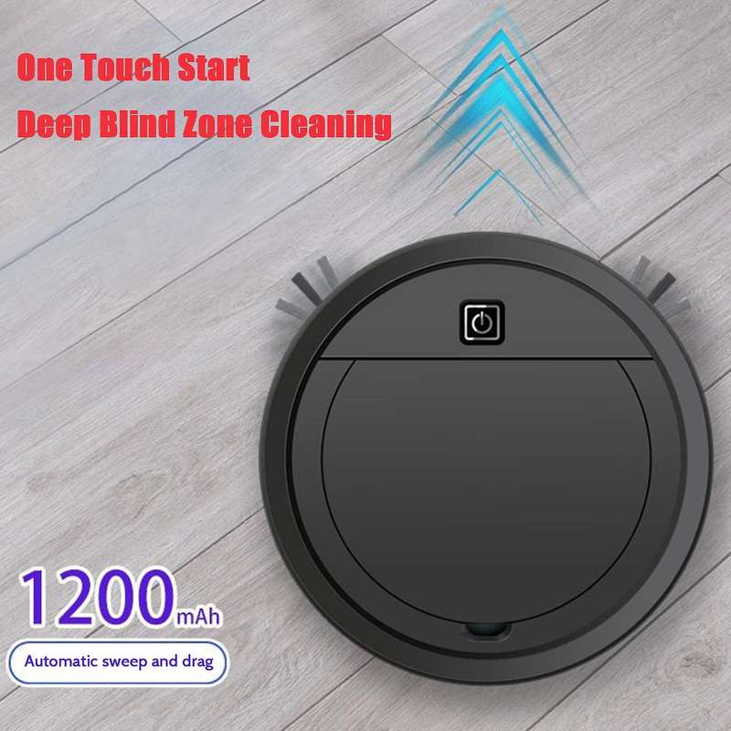 Smart Robot Vacuum Cleaner for Pet Hair Hard Floor Low Pile Carpet