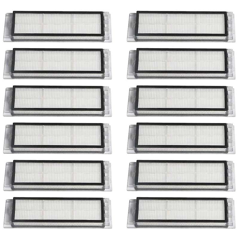 12 Pack Hepa Filters for Xiaomi Roborock S50 S51 S55 S5 S6 Cleaner