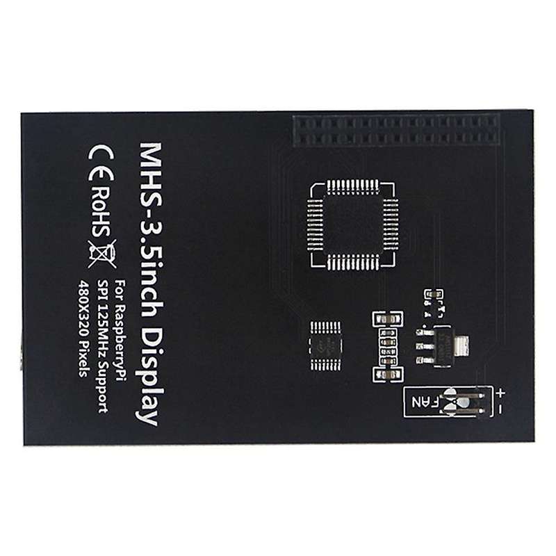 3.5 Inch Touchscreen for Raspberry Pi 4b/3b+/3b with Touchpen, Black