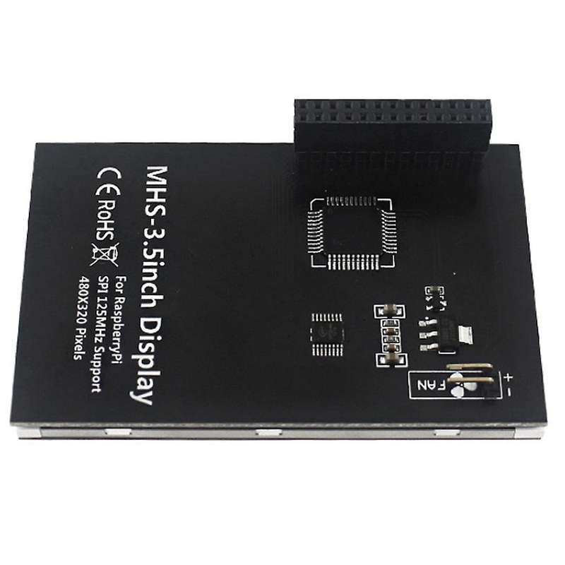 3.5 Inch Touchscreen for Raspberry Pi 4b/3b+/3b with Touchpen, Black