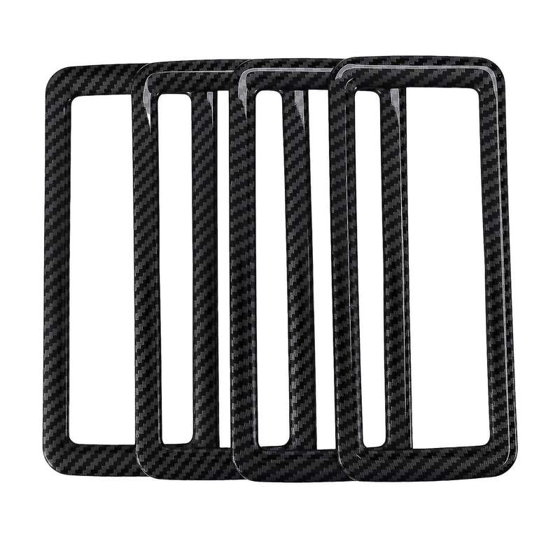 4pc Interior Vent Outlet Cover for Toyota Voxy 2022 Carbon Fiber Rhd
