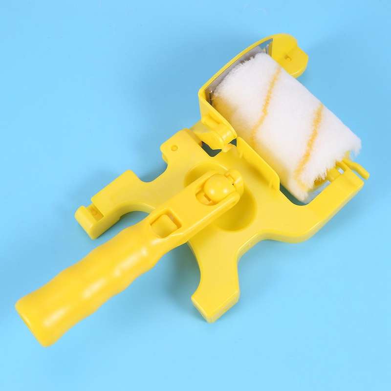7pcs Paint Edger Roller Brush Tools Clean-cut for Home Wall Ceilings