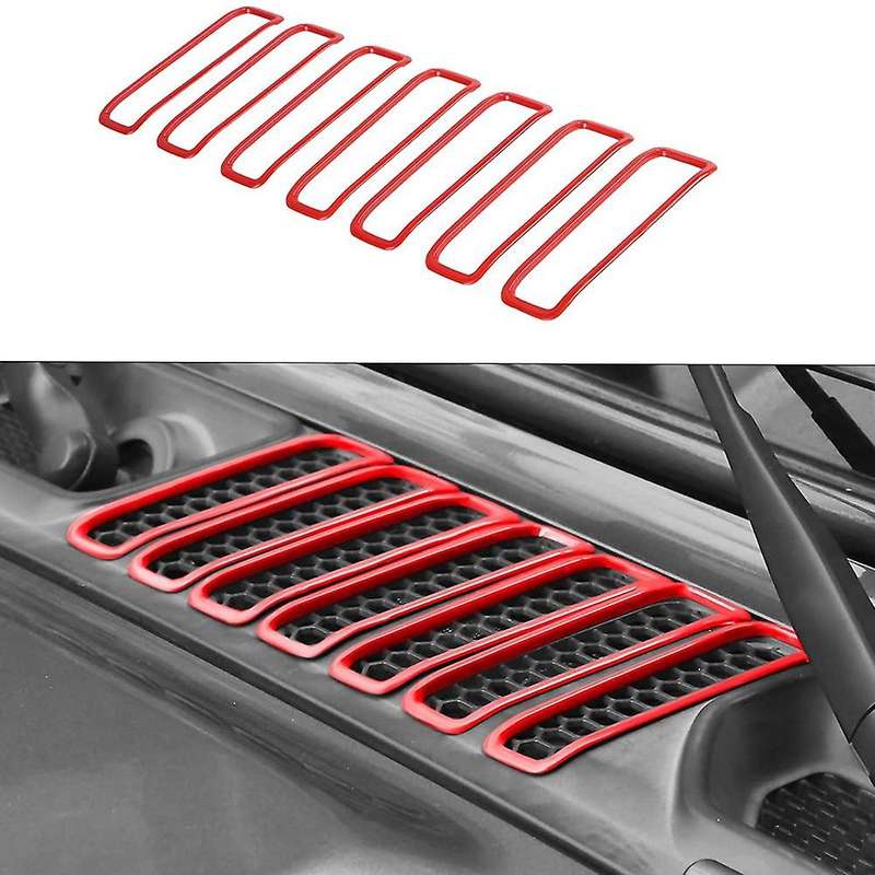 Jl Hood Vent Cover Air Intake Trim Frame for Wrangler Jl 2018+ &jt, B