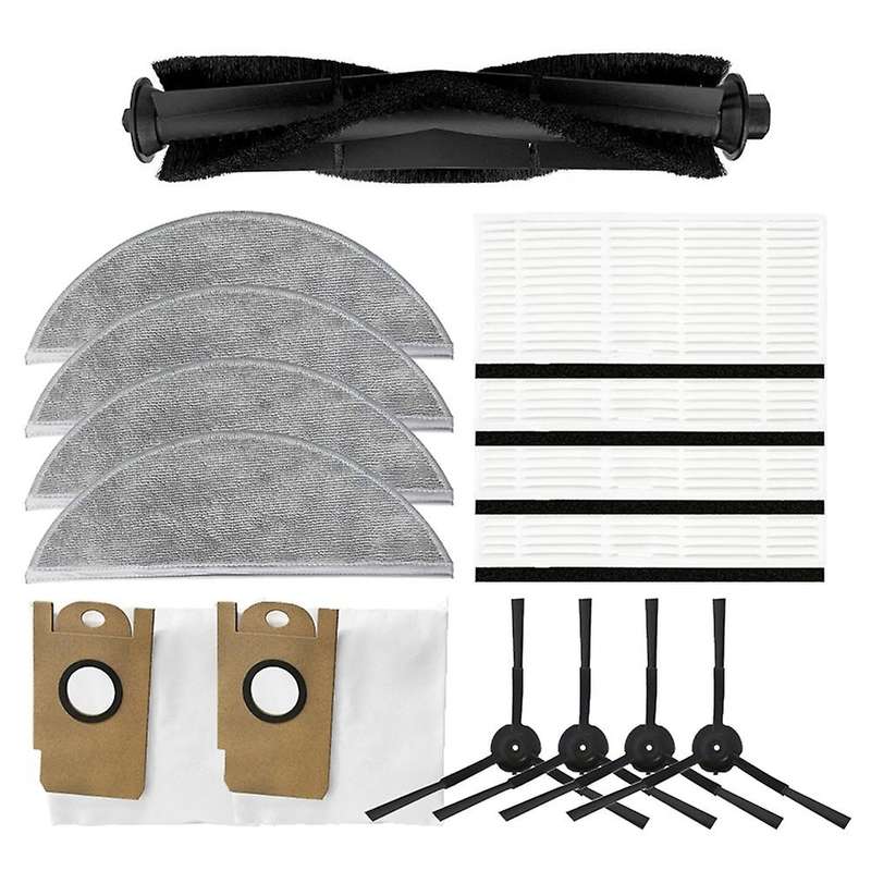 Hepa Filter Mop Cloth Spare Parts Replacement for Lydsto R1 Robotic