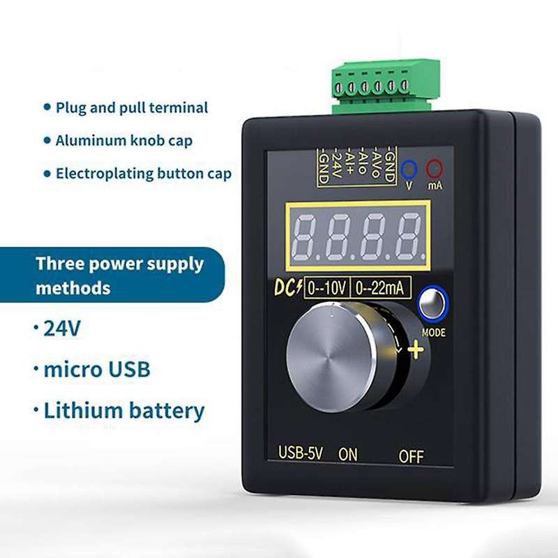 Handheld Analog 0-10v/0-4-20ma Voltage Current Signal Generator