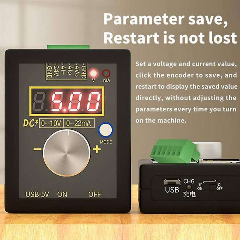 Handheld Analog 0-10v/0-4-20ma Voltage Current Signal Generator