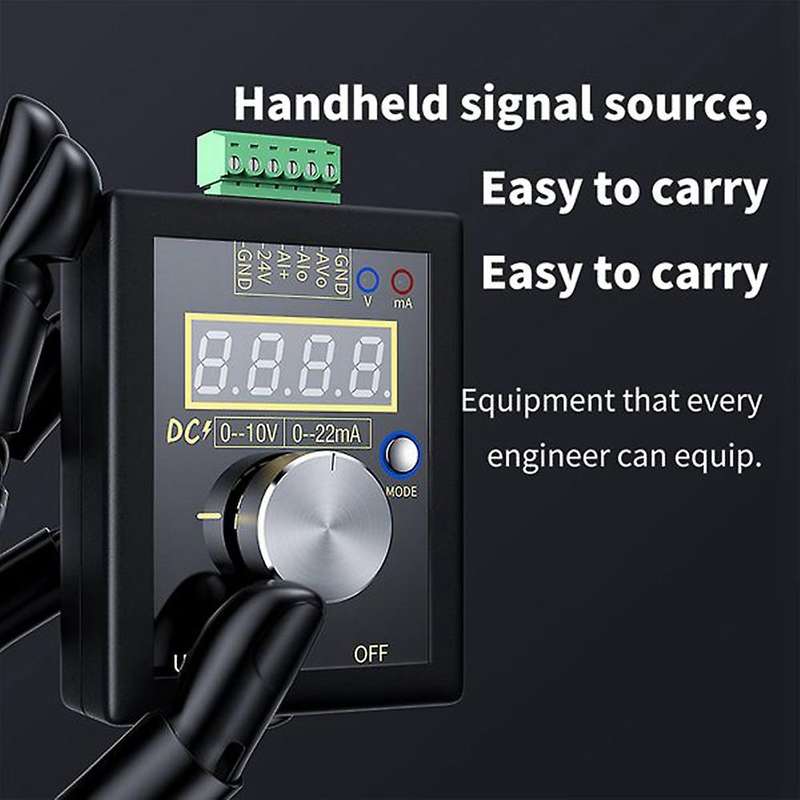 Handheld Analog 0-10v/0-4-20ma Voltage Current Signal Generator