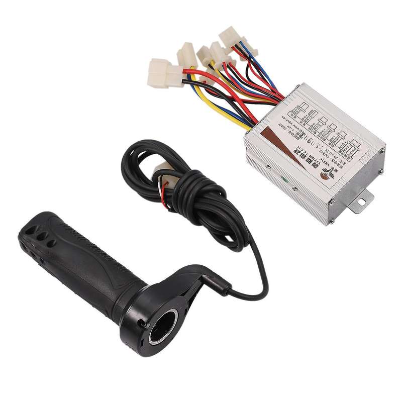 24v 500w Dc Electric Bike Motor Brushed Controller with Long Line