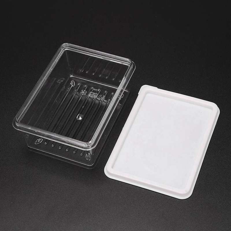 Clear Fridge Storage Containers with Lids Stackable Set