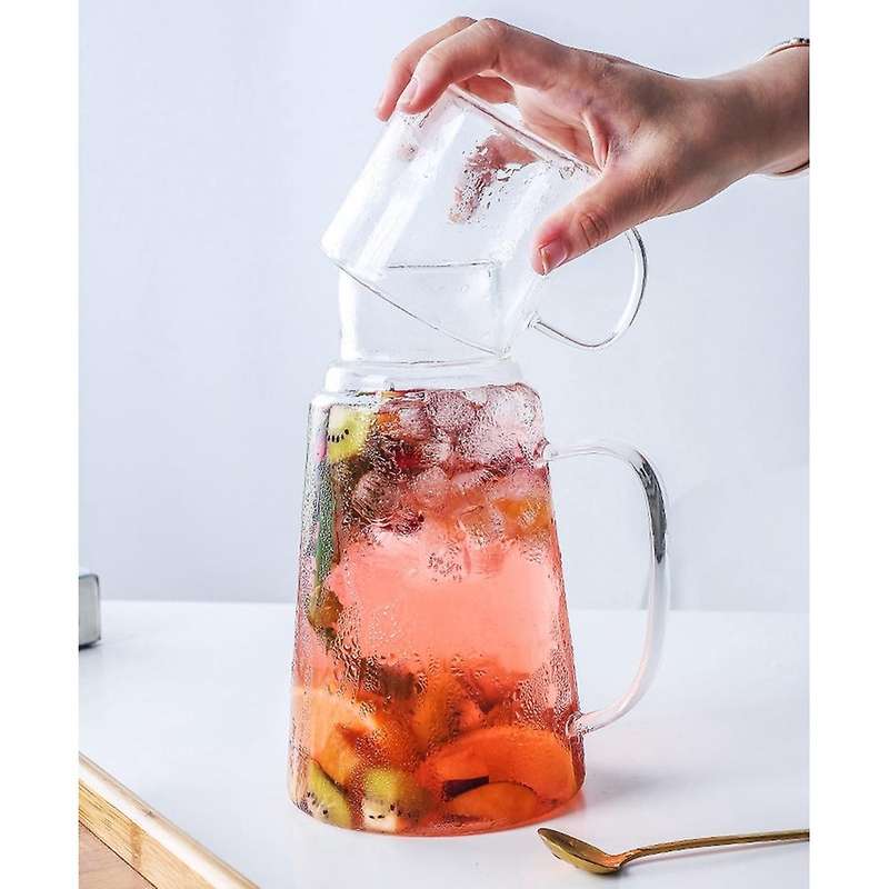 Cold Water Bottle Glass High Temperature Resistant Cold Water Bottle