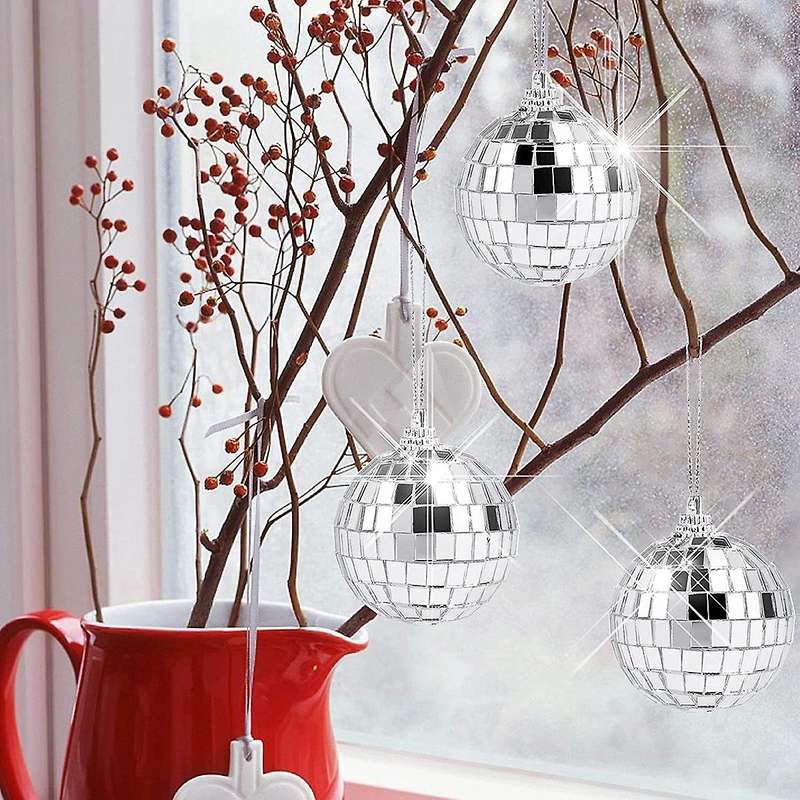 30 Pcs Disco Mirror Balls 2 Inches Reflective Mirror Ball