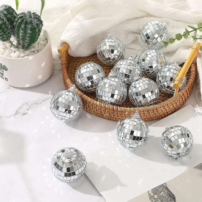 30 Pcs Disco Mirror Balls 2 Inches Reflective Mirror Ball