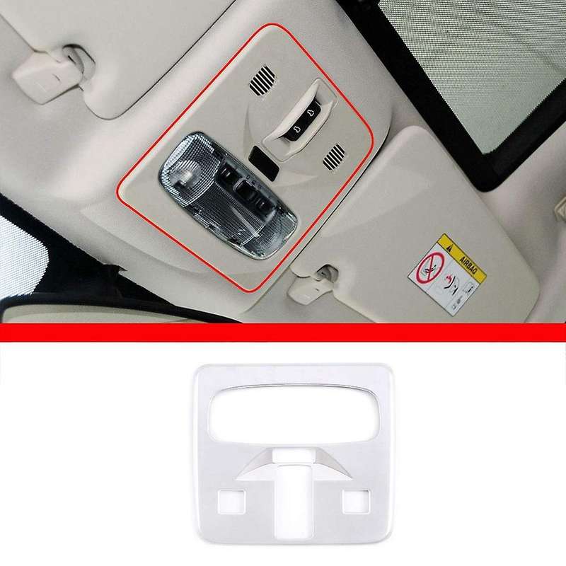 Car Front Reading Light Lamp Cover Trim Frame,with Skylight