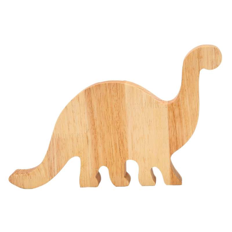Long-necked Dragon Pine Piggy Bank Transparent Crafts Gift 31.7x18cm