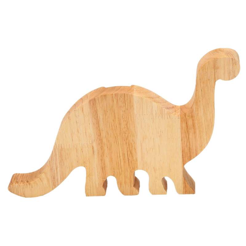Long-necked Dragon Pine Piggy Bank Transparent Crafts Gift 31.7x18cm