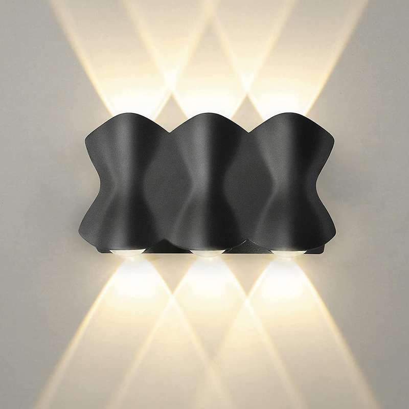 6 W Led Wall Light Outdoor / Indoor Wall Light 3000 K, Ip65 Modern