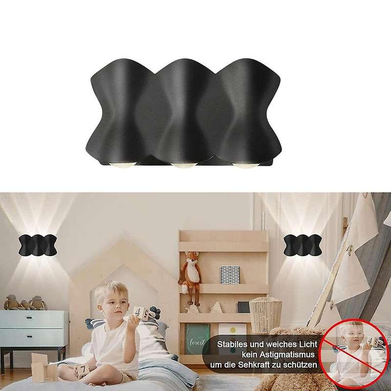 6 W Led Wall Light Outdoor / Indoor Wall Light 3000 K, Ip65 Modern