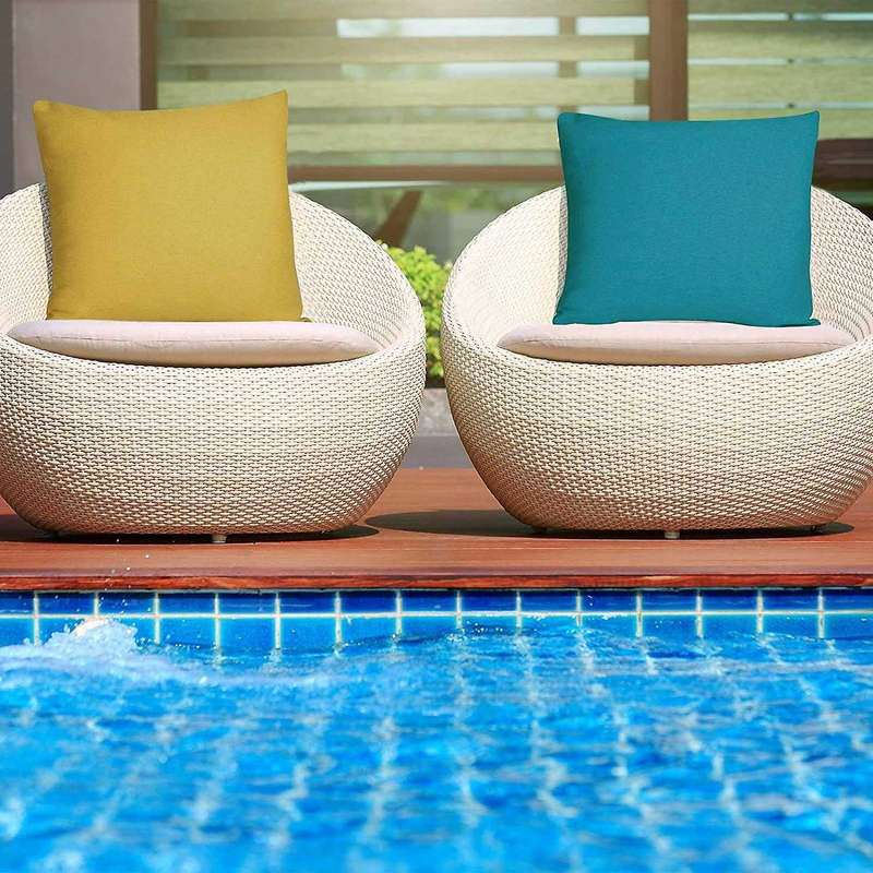 Outdoor Waterproof Pillow Covers for Patio, Couch, Balcony and Sofa