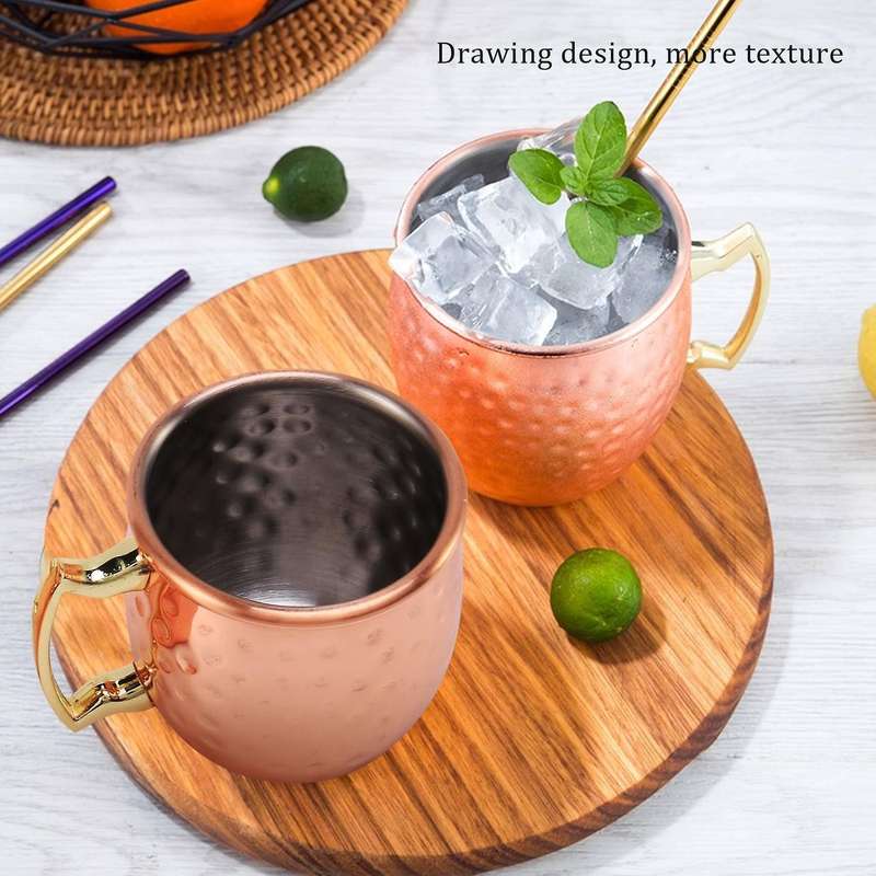 Mini Stainless Steel Moscow Mule Mug Espresso Mug Shot Mugs Set Of 4