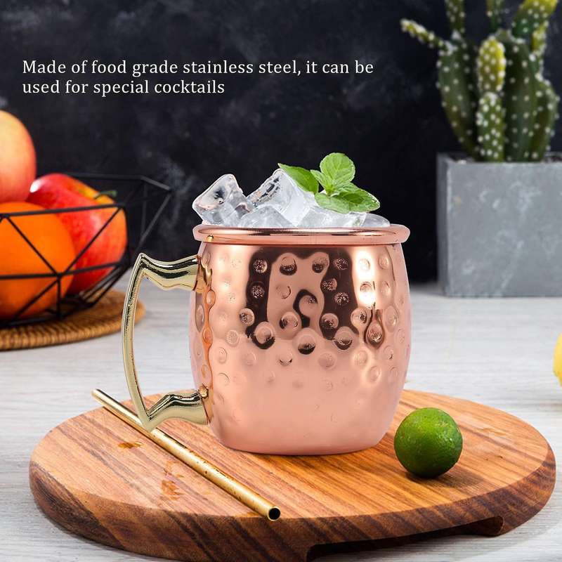 Mini Stainless Steel Moscow Mule Mug Espresso Mug Shot Mugs Set Of 4