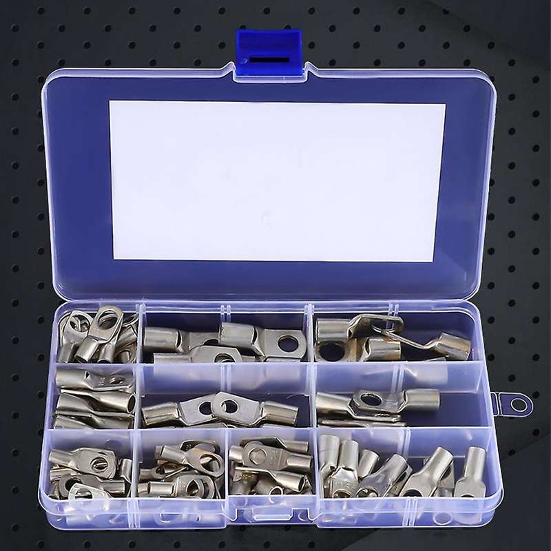 100 Pieces Of Various Heavy Metal Wire Lug Battery Cables Tin Copper