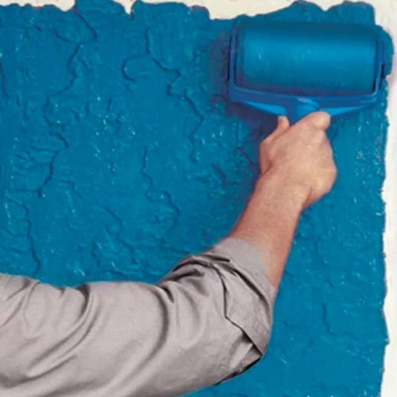 8 Pcs Multifunctional Wall Decoration Paint Roller Corner Brush