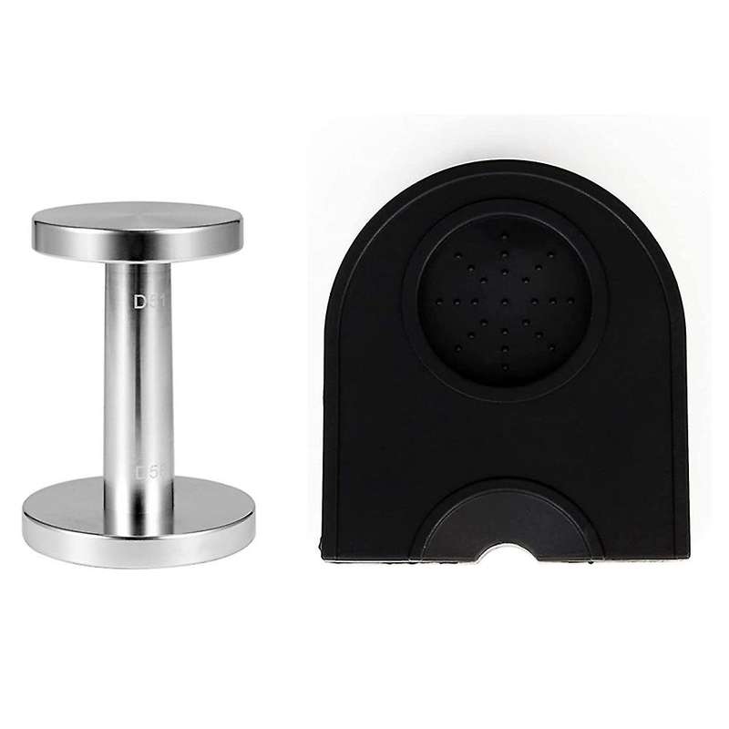 51mm and 58mm Tamper and Tamper Mat for Espresso Portafilter Machine