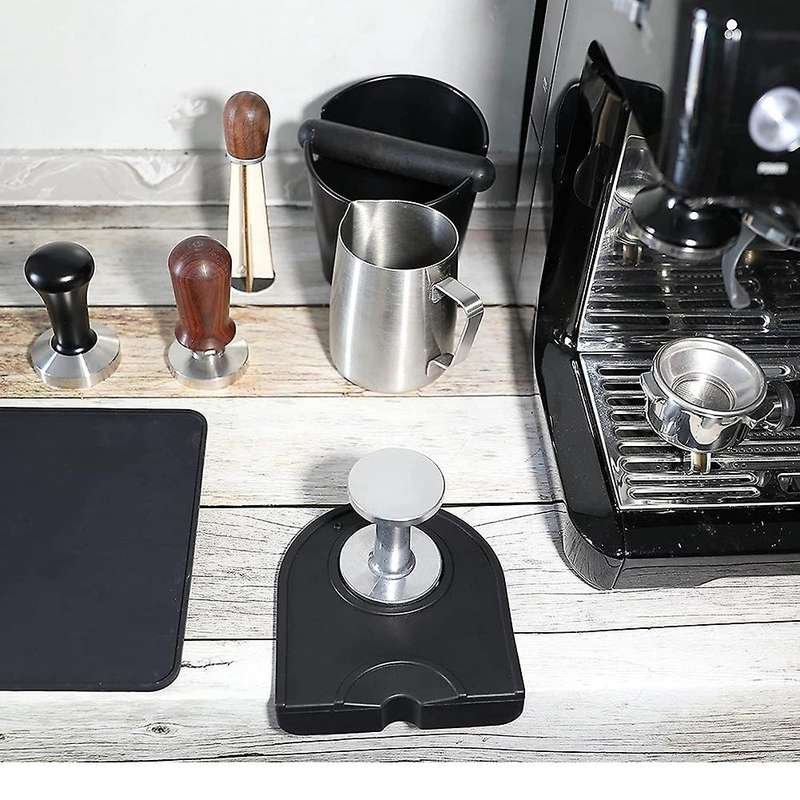 51mm and 58mm Tamper and Tamper Mat for Espresso Portafilter Machine