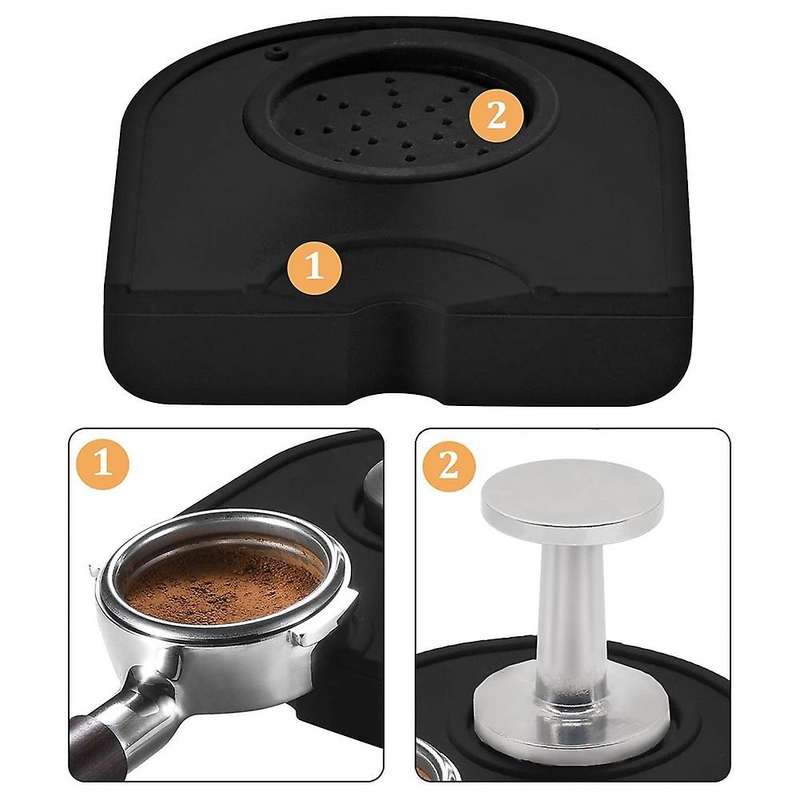 51mm and 58mm Tamper and Tamper Mat for Espresso Portafilter Machine