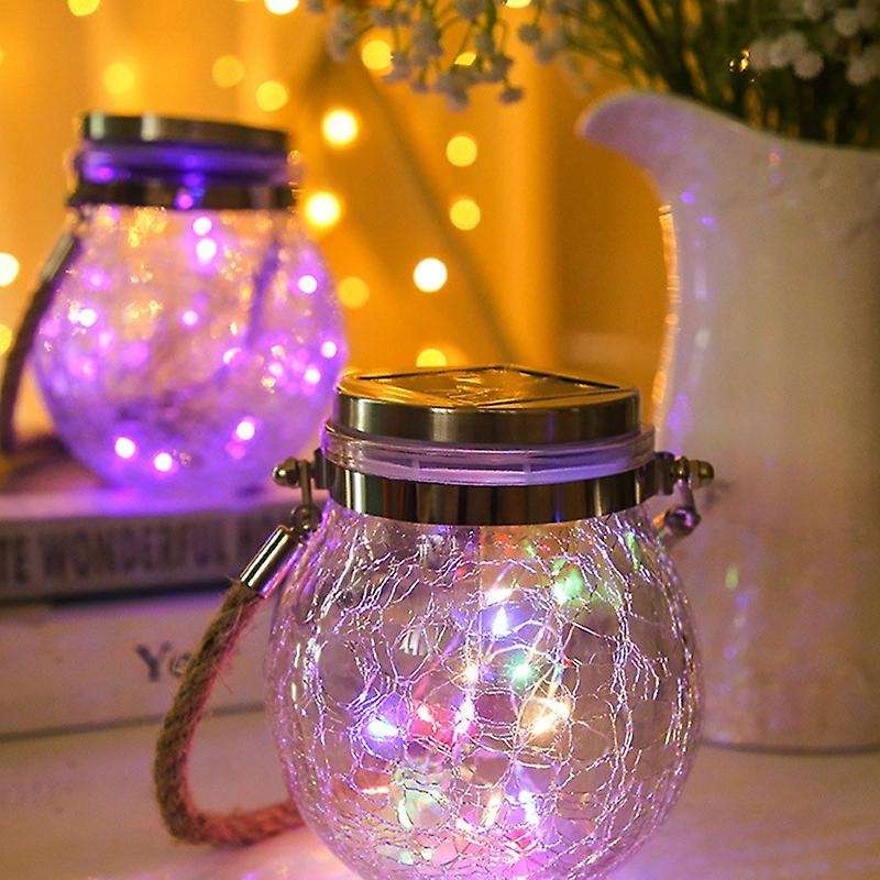 Solar Lantern Outdoor 30 Led Outdoor Lanterns with Handle Waterproof
