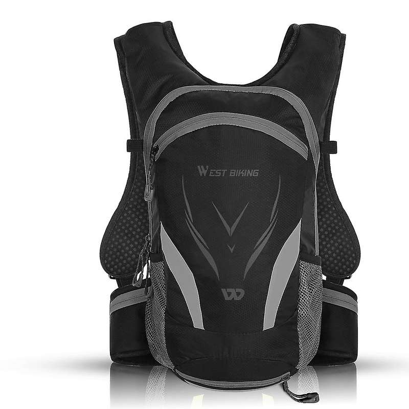 West Biking Bicycle Backpack 16l Capacity Cycling Storage Bag,black