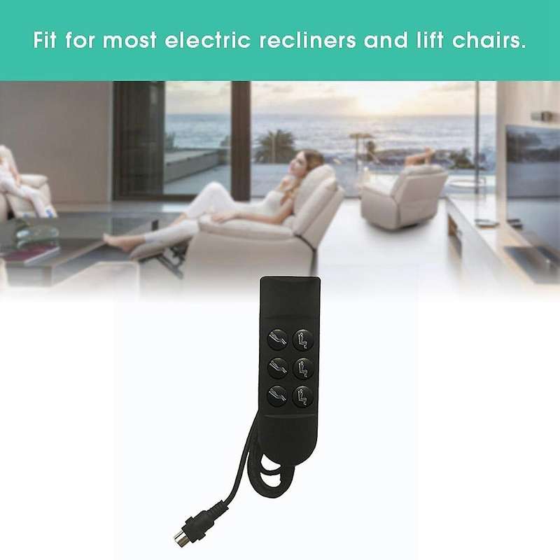 Electric Recliner Chair Parts Power Switch 6 Button for Electric Sofa