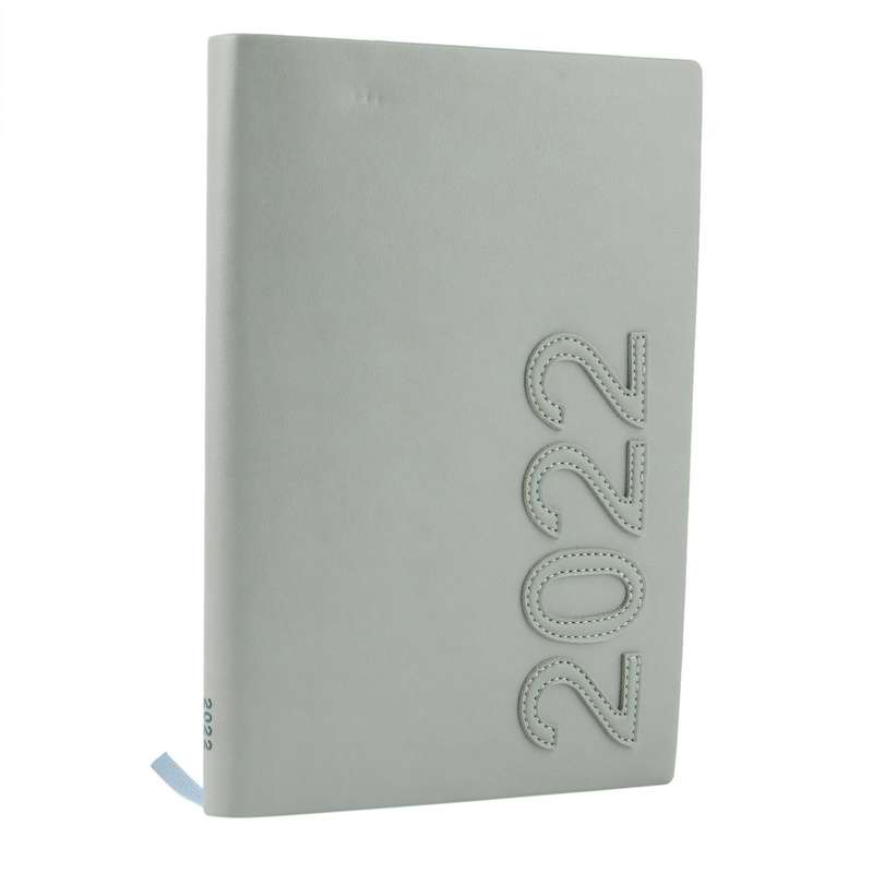 Agenda 2022 Planner A5 Diary Notebook and Journal Stationery , Blue