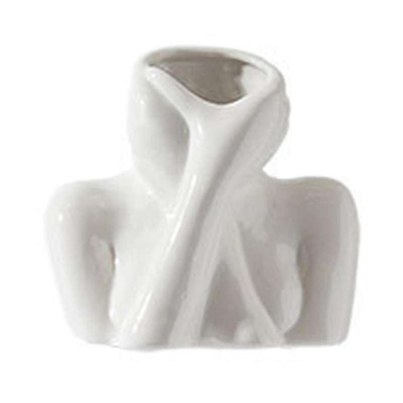 Human Body Vase Nordic Style Simulation Human Body Art Ceramic Vase B