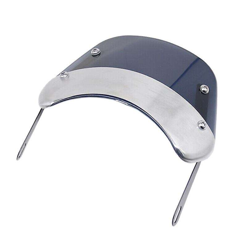 For 5-7 Inch 3mm Motorcycle Round Headlights Windshield Kit