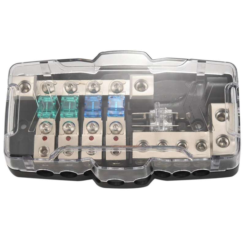 Multi-functional Led Car Audio Stereo Anl Fuse Holder